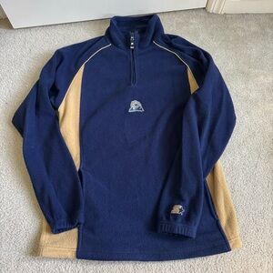 Vintage 90s Starter Pitt Panthers Pullover Fleece Sweatshirt